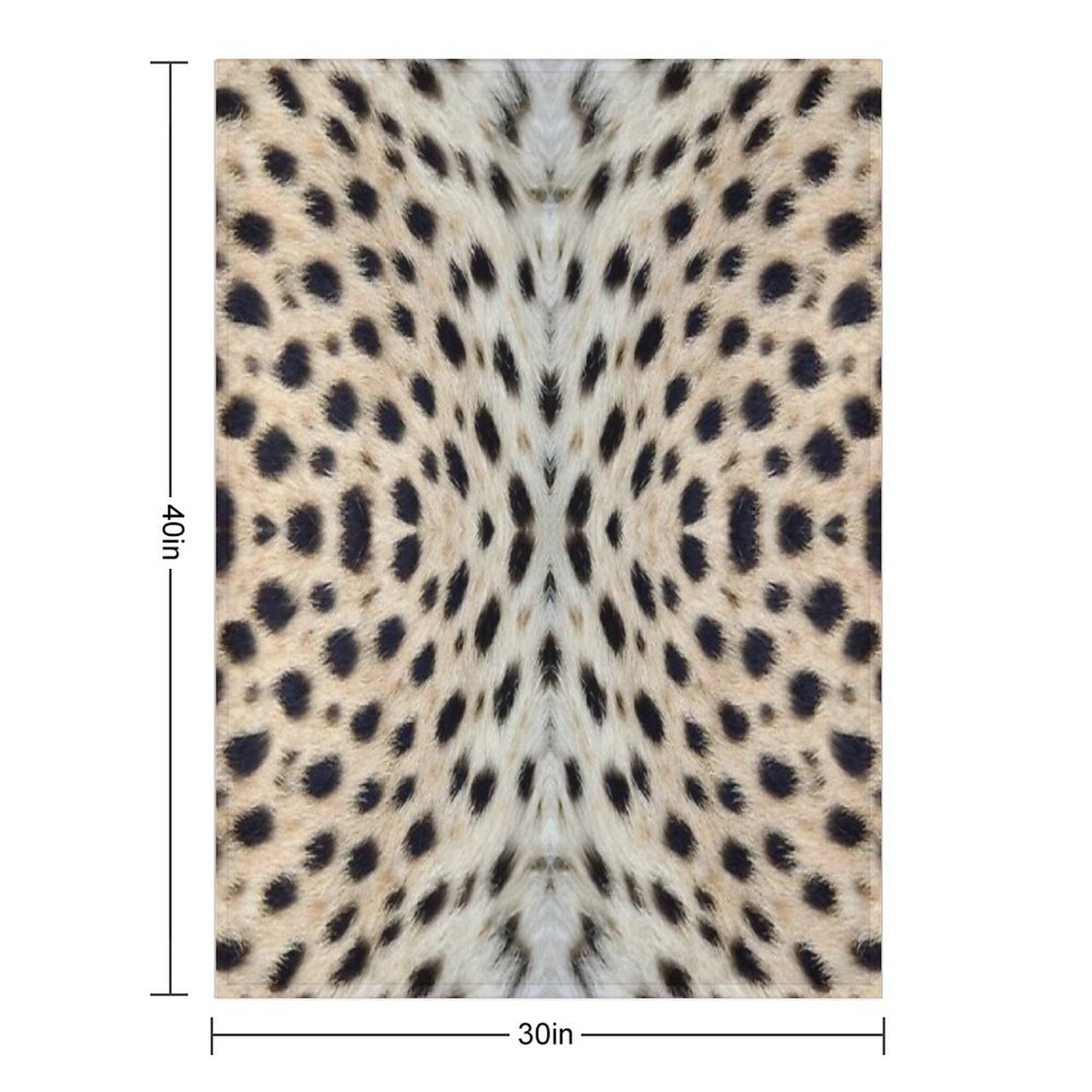 BIG KITTY CAT ~rOaR!~ Cheetah Print Wild Jungle Animal Serengeti Safari Machine-washable Throw Blanket