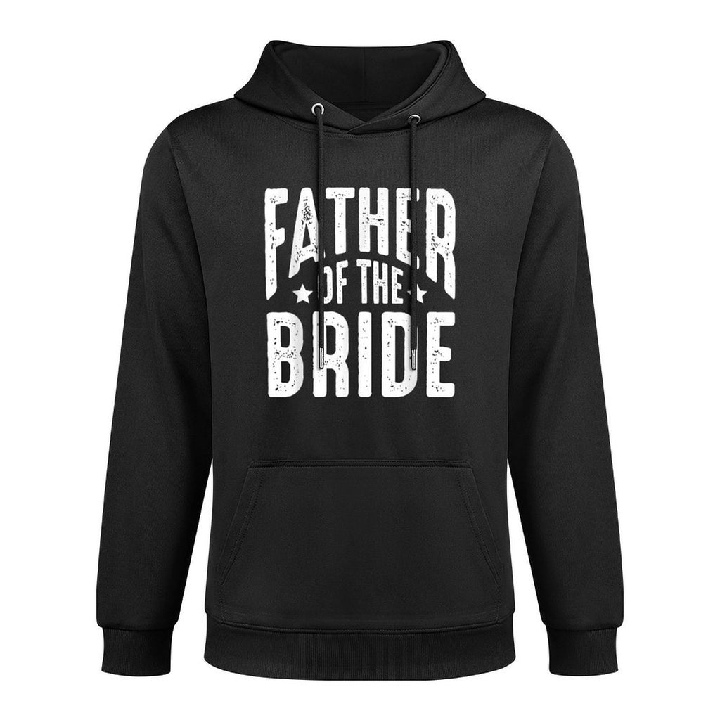 Father Of The Bride  Wedding T-shirt Adjustable Hood Hoodie