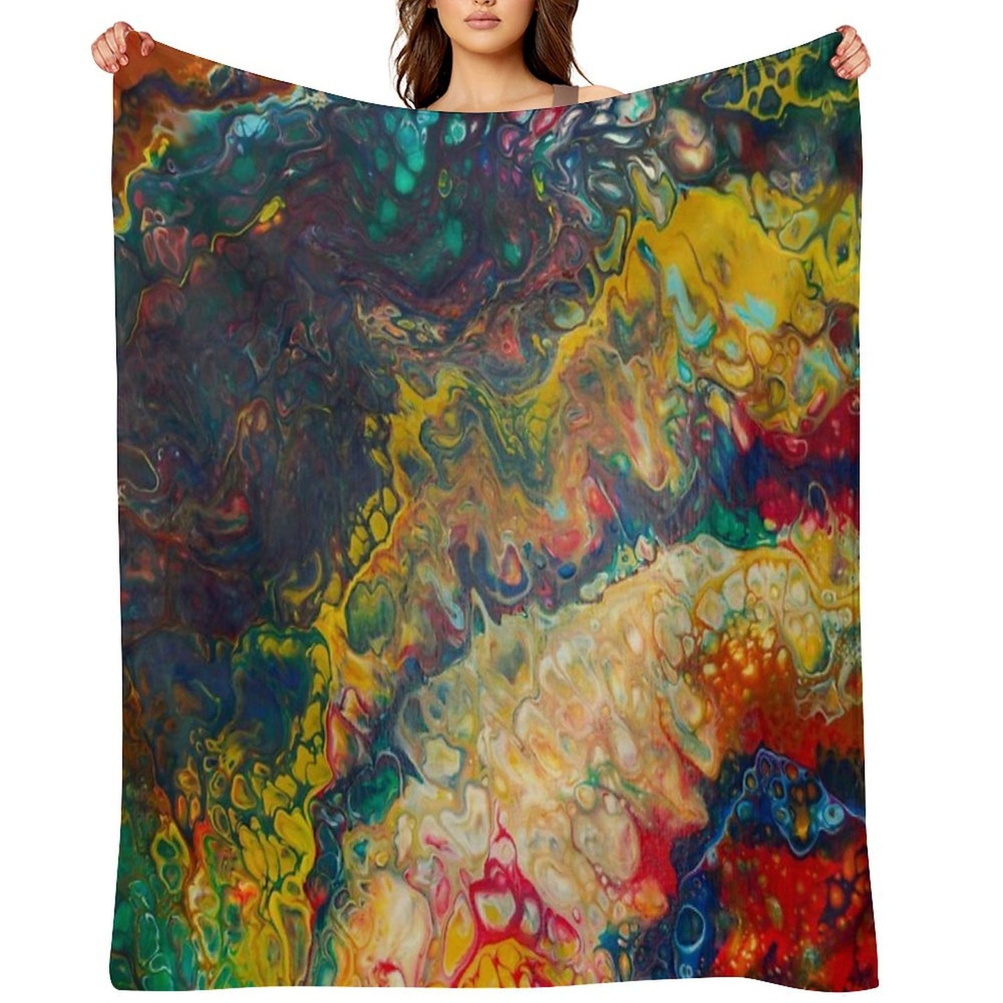 Drink The Kool-Aid Velvety-soft Throw Blanket
