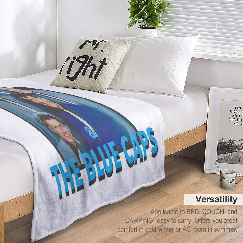 Gene Viincent And The Blue Caps Sustainable Throw Blanket