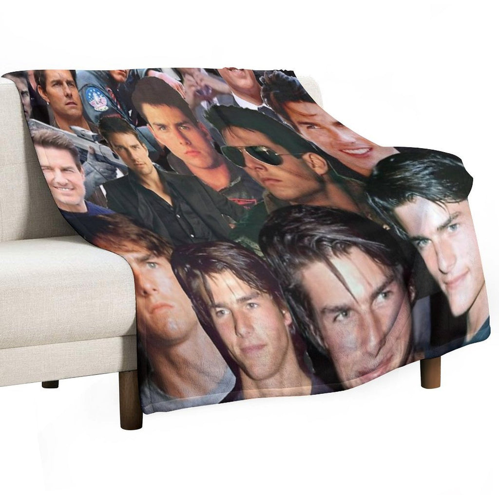 Tom Cruise Plush Throw Blanket