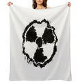 Toxic Hazard Embled Eco-conscious Throw Blanket