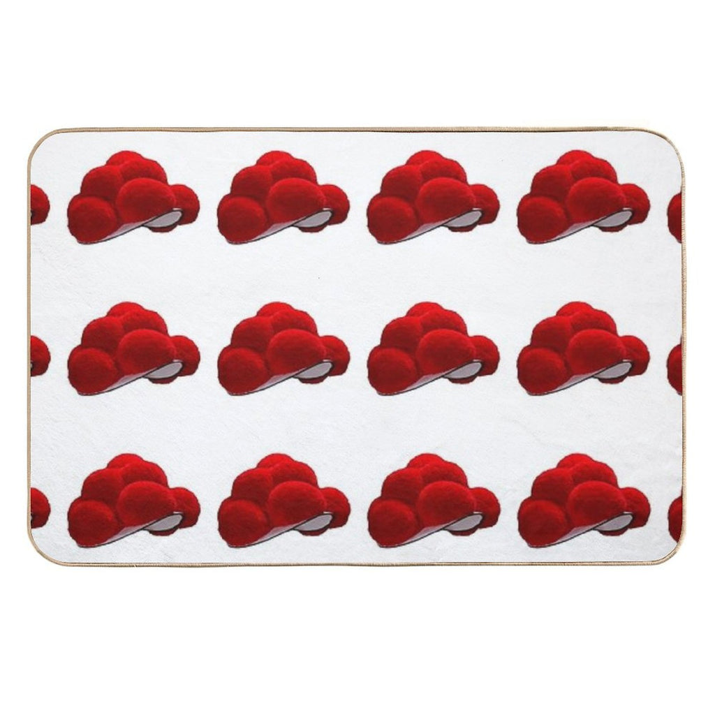 Black Forest Hat - Bollenhut 1.3  Easy Maintenance Bath Mat
