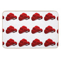 Black Forest Hat - Bollenhut 1.3  Easy Maintenance Bath Mat