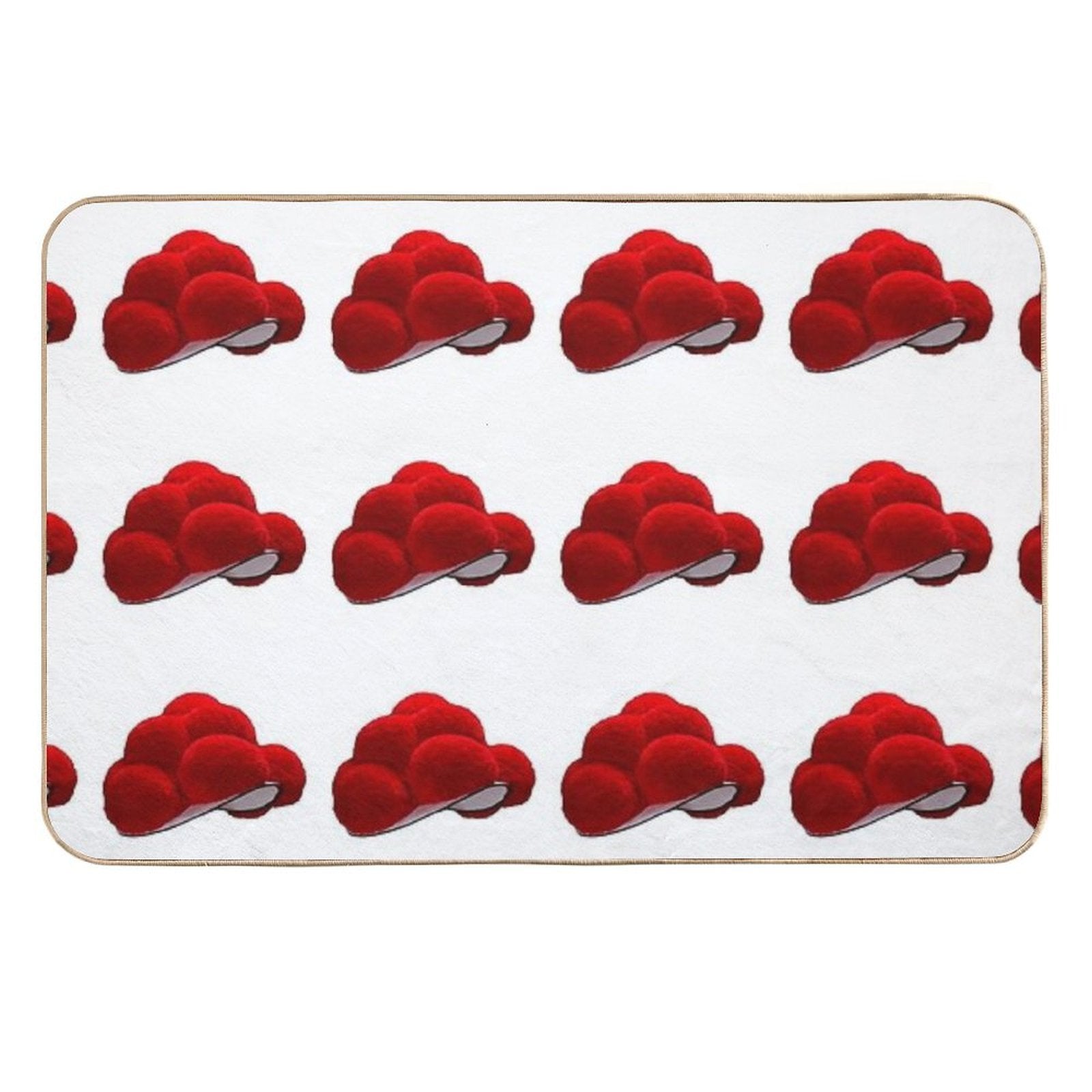 Black Forest Hat - Bollenhut 1.3  Easy Maintenance Bath Mat