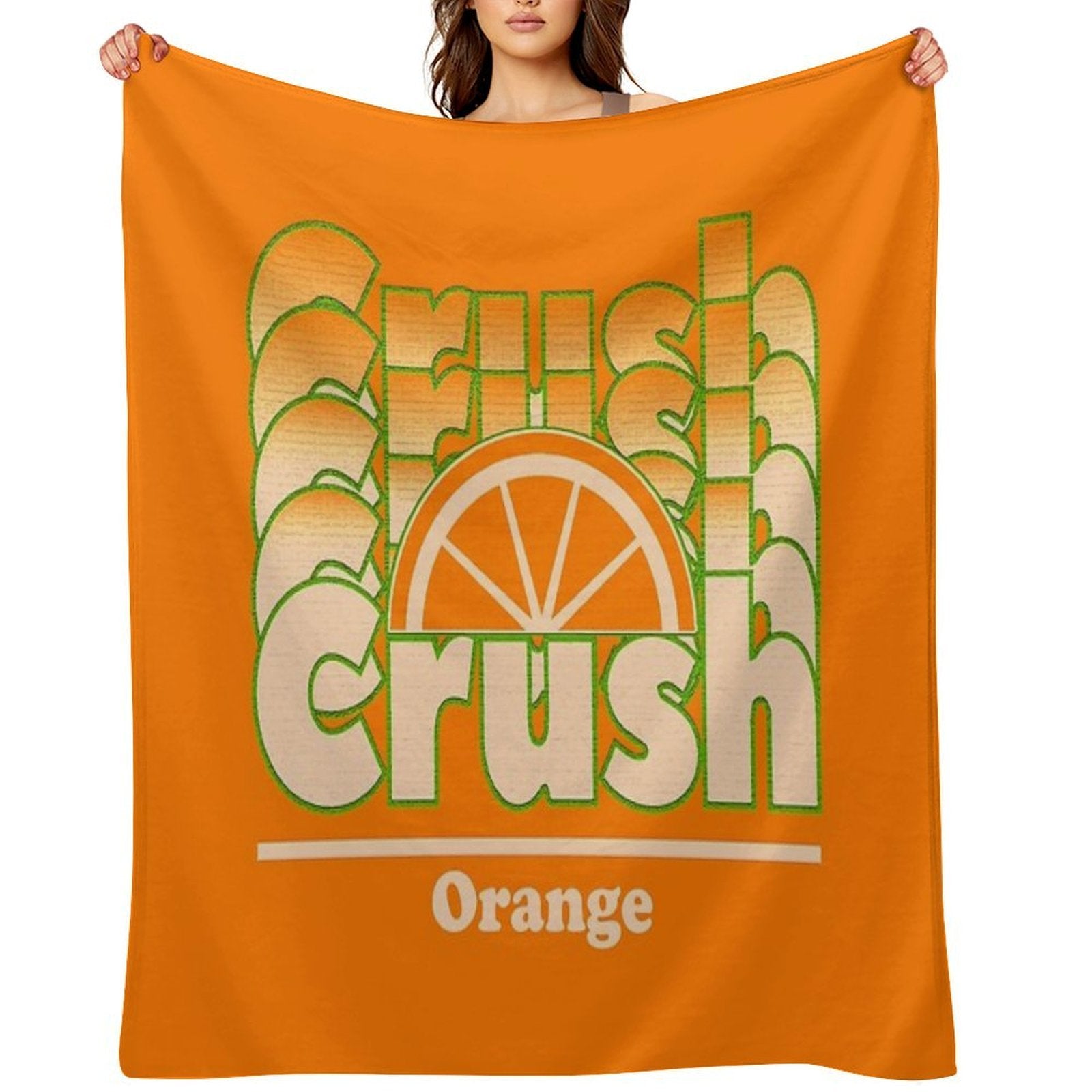 Orange Crush Gift-ready Throw Blanket
