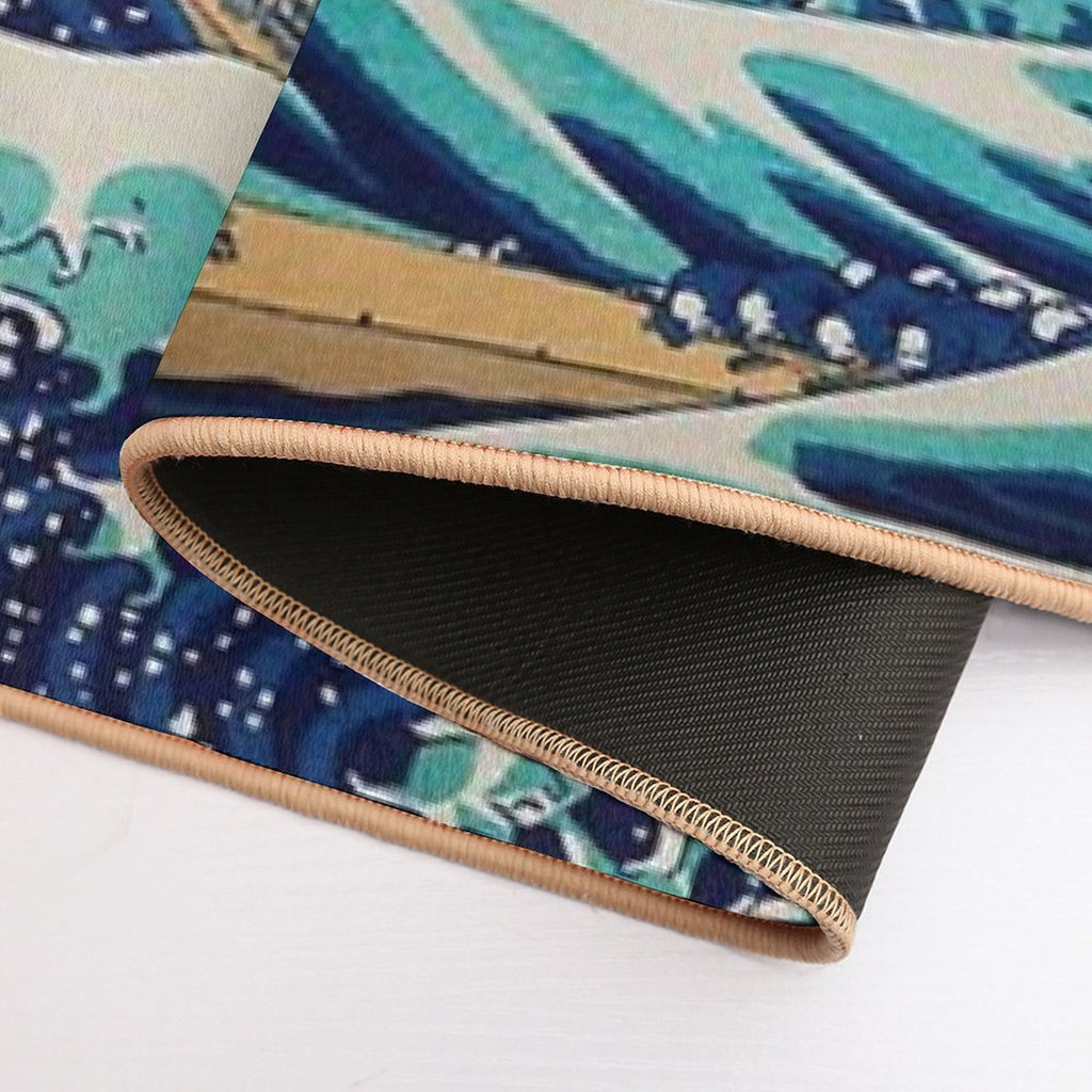 The Great Wave  Dirt-Trapping Bath Mat