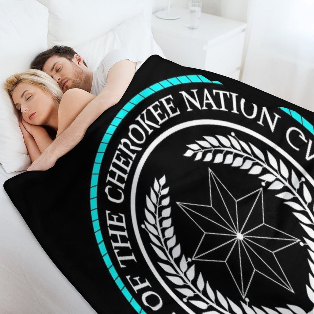 Cherokee Seal Lightweight Throw Blanket