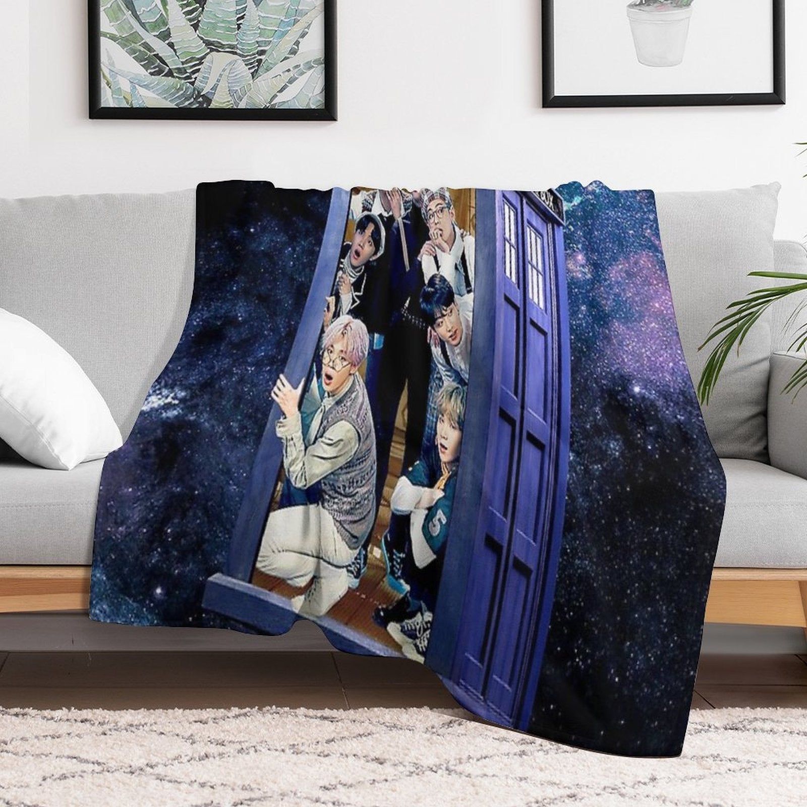 Bigger on The InSide Shrink-resistant Throw Blanket