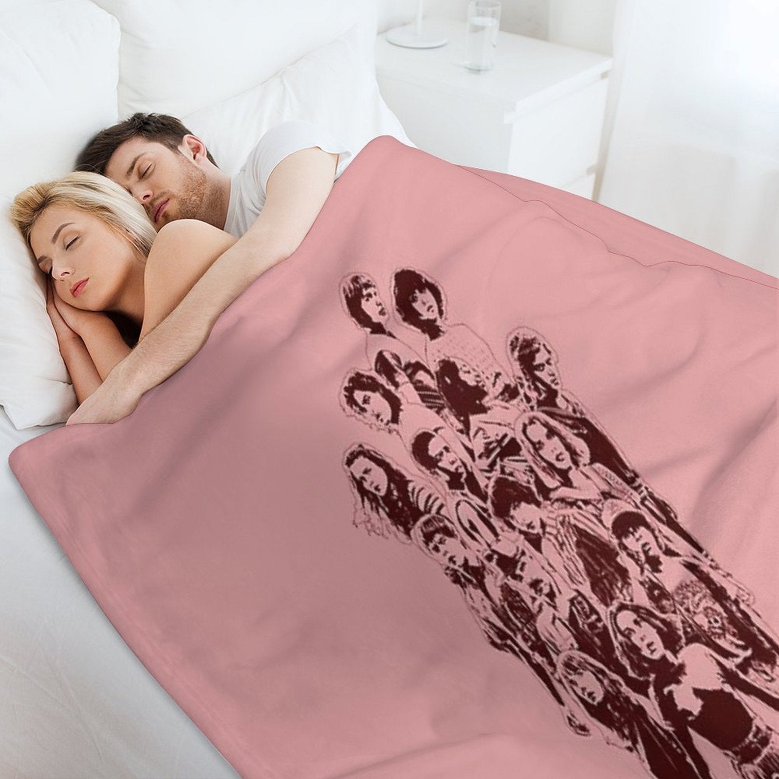 3 Times Stranger Machine-washable Throw Blanket