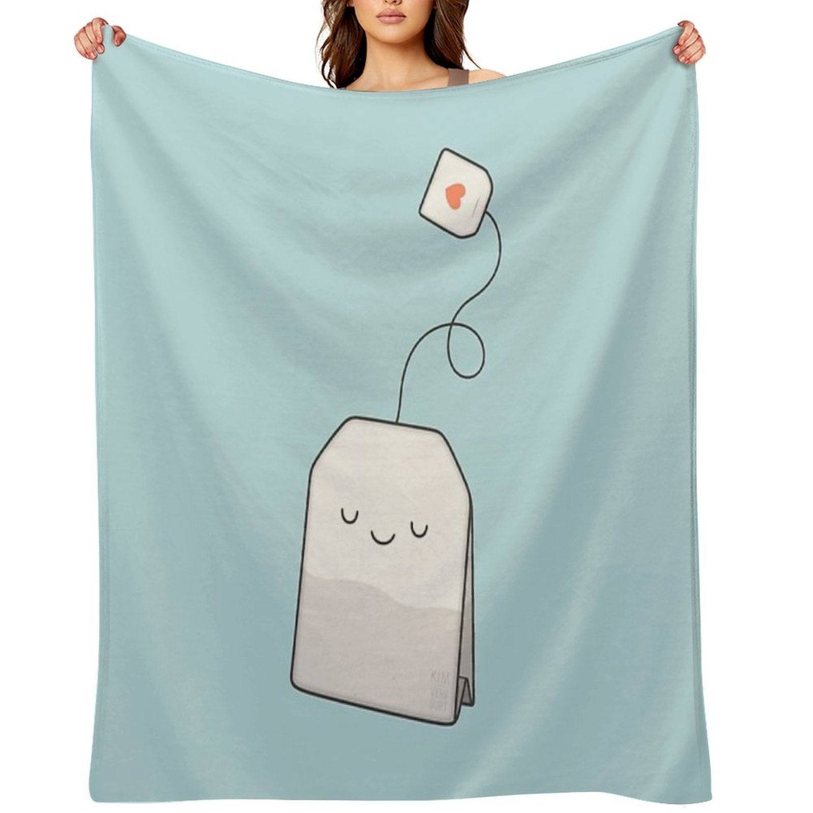 Tea Time Gift-ready Throw Blanket