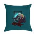 Cozy Winter Night Soft High-Density Material Throw Pillow