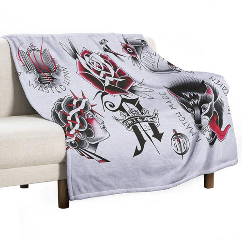 Architects Band Logo Machine-washable Throw Blanket