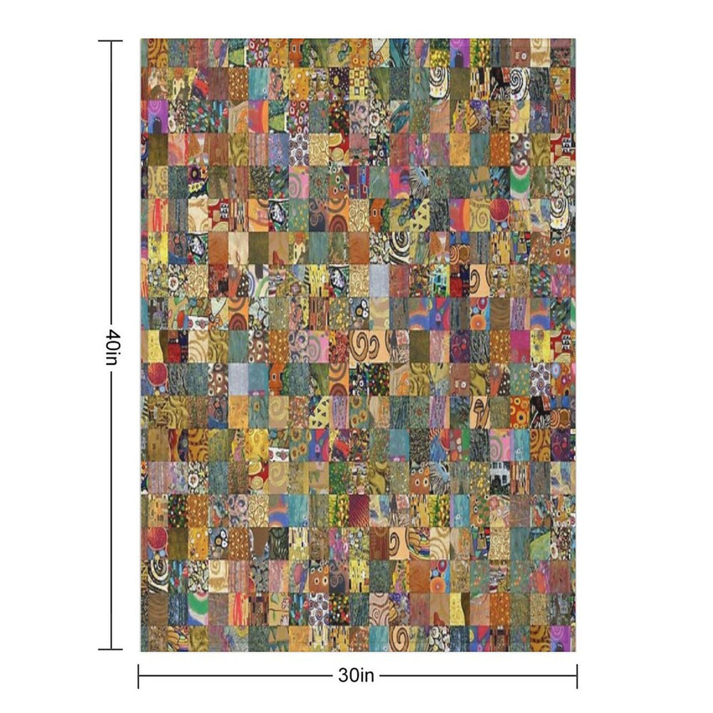 Another Gustav Klimt Durable Throw Blanket