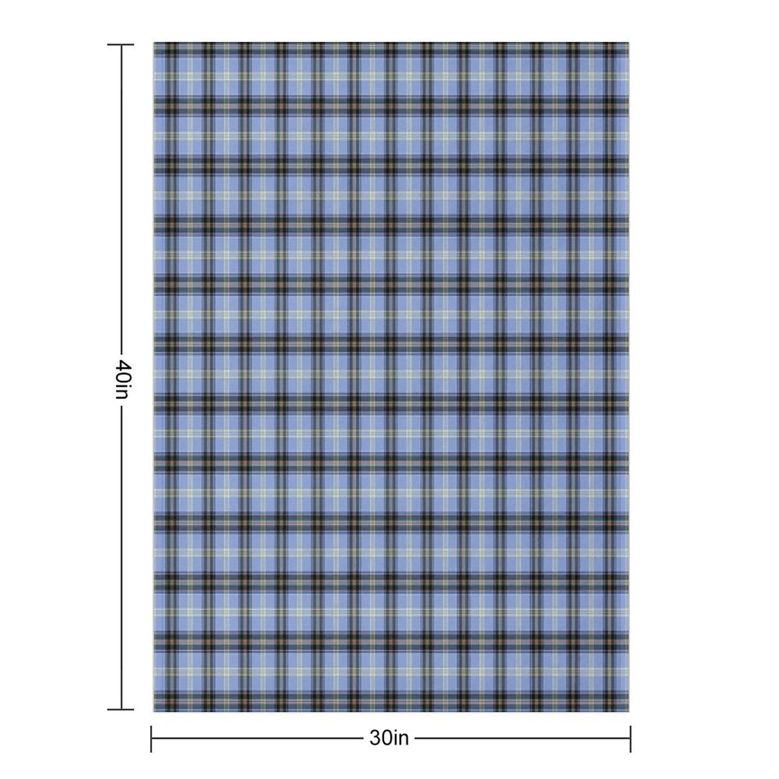 Clan Bell Tartan Anti-pilling Throw Blanket
