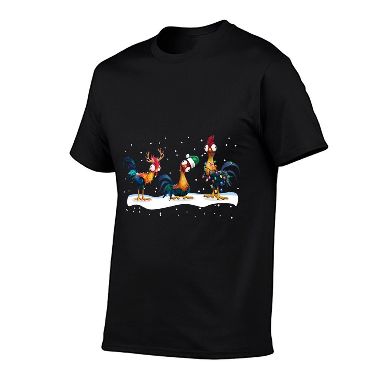 Hei Hei Chicken Christmas  Easy-care T-Shirt