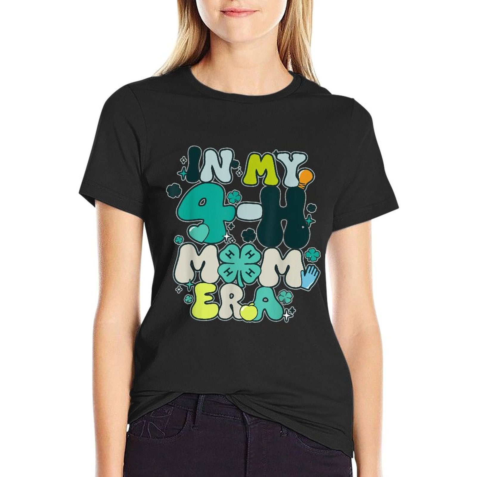 In My 4-H Mom Era Apparel  Wrinkle-resistant T-Shirt
