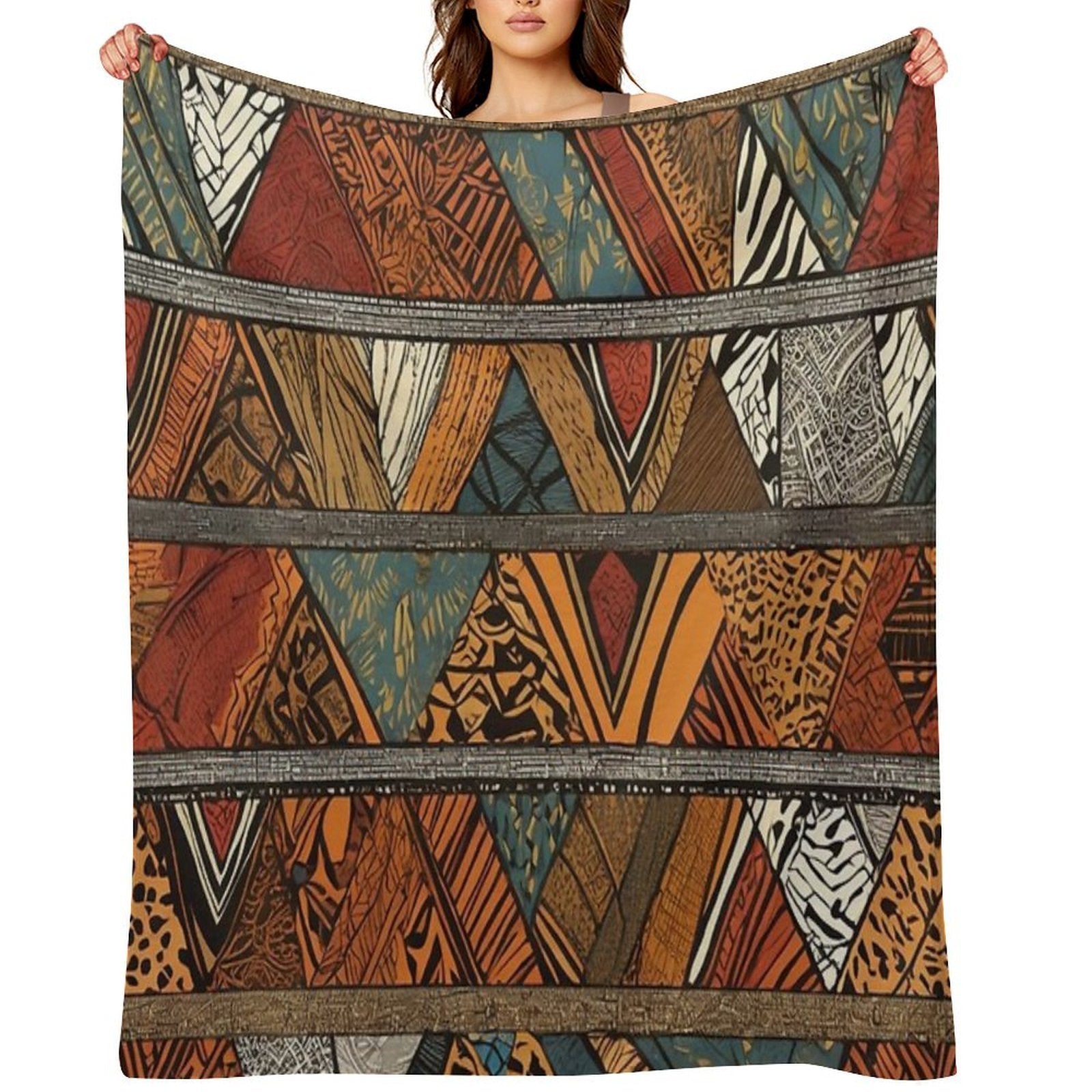 Africa Vibes Comfort Throw Blanket