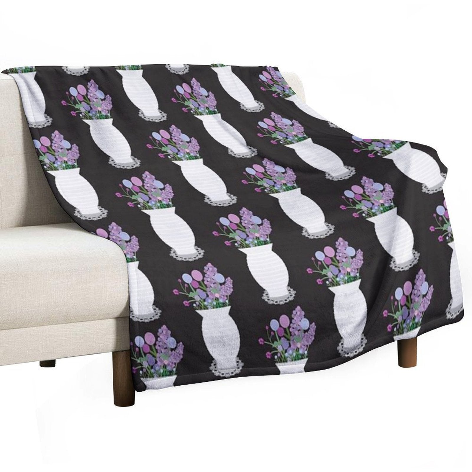 Bouquet Durable Throw Blanket