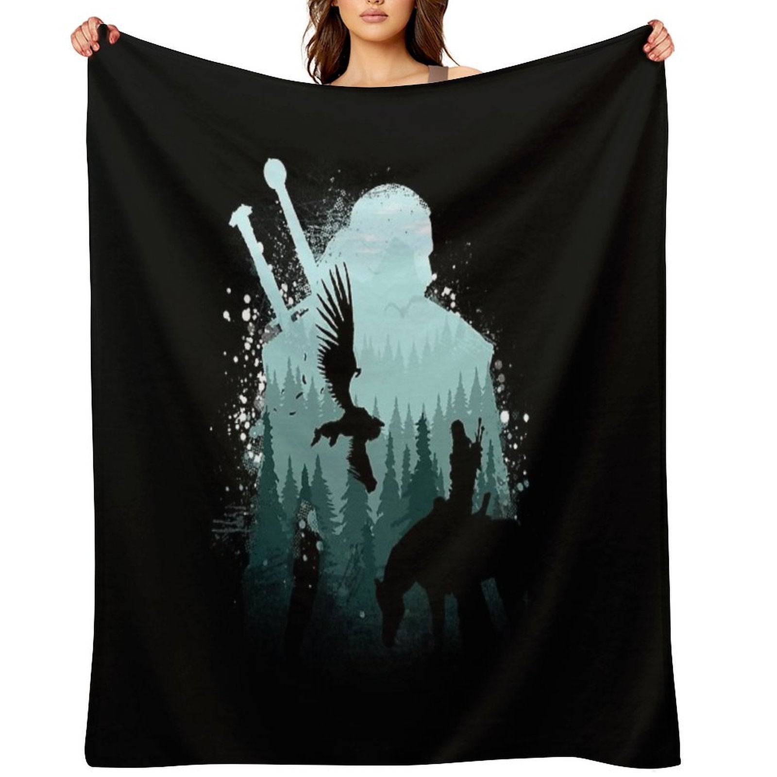 Wild Huntsman Compact Throw Blanket