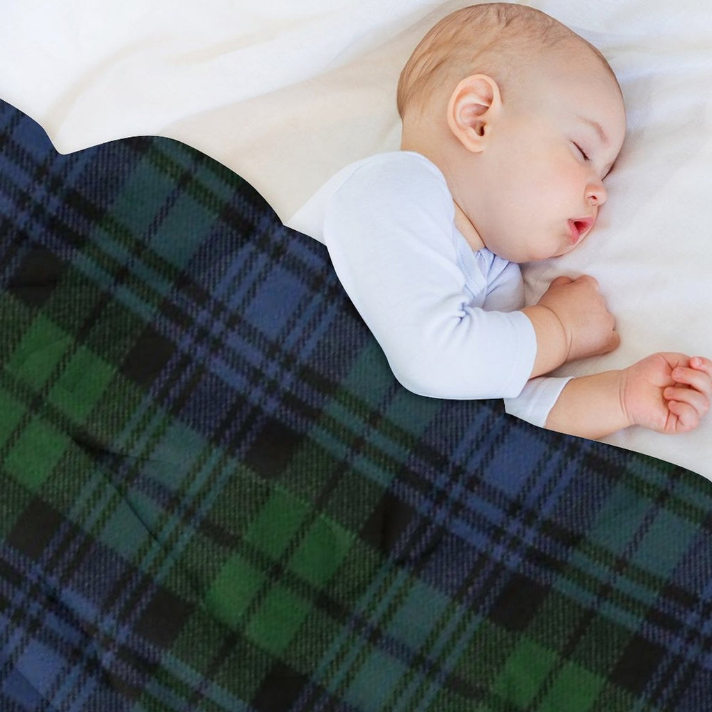 Black Watch Ancient  Original Scottish Tartan Shrink-resistant Throw Blanket