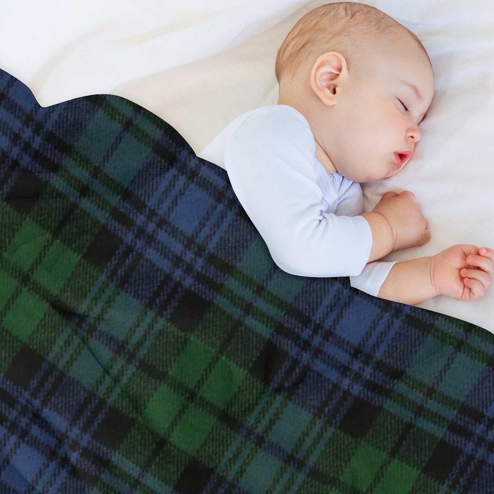 Black Watch Ancient  Original Scottish Tartan Shrink-resistant Throw Blanket