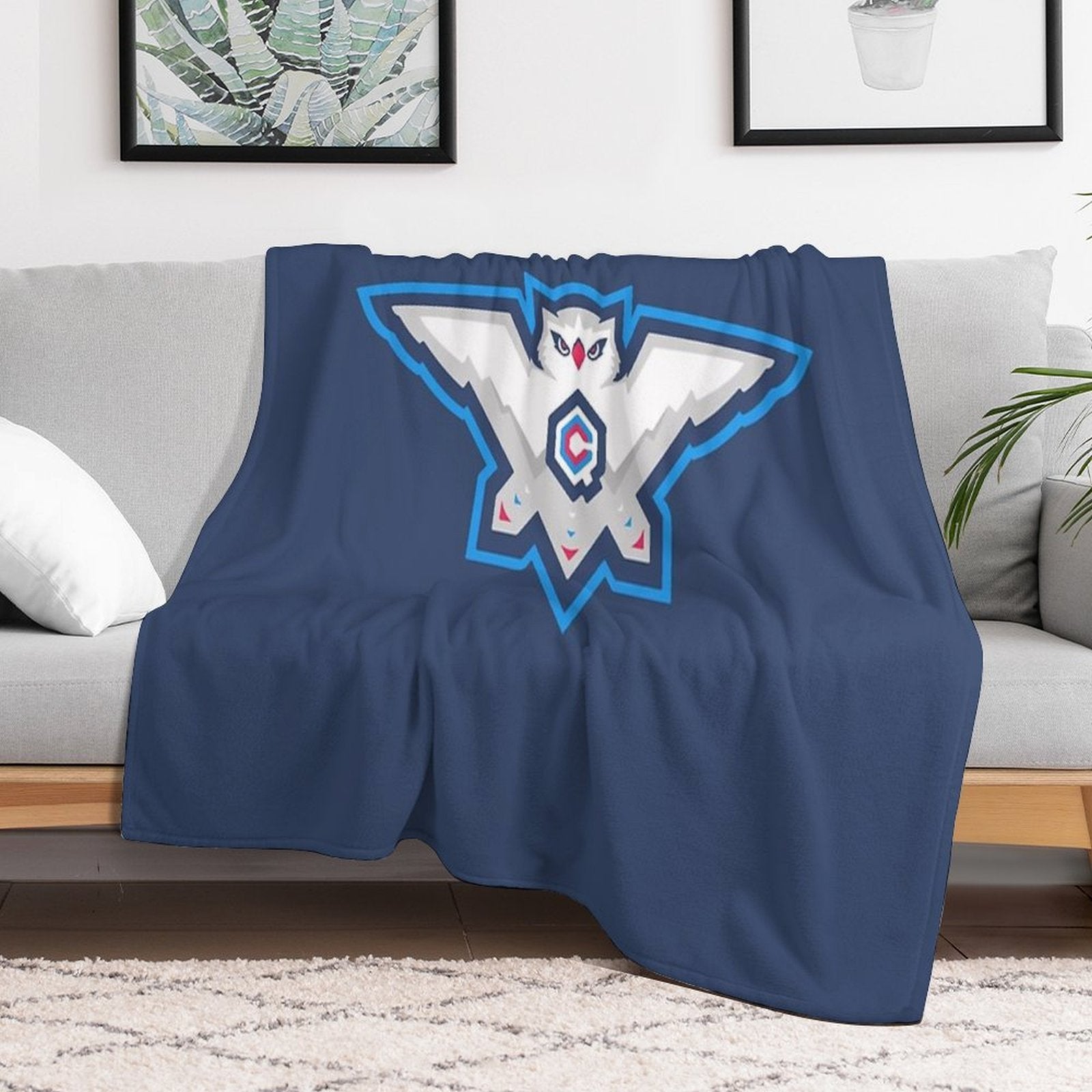 Quebec City Citadelles Eco-conscious Throw Blanket