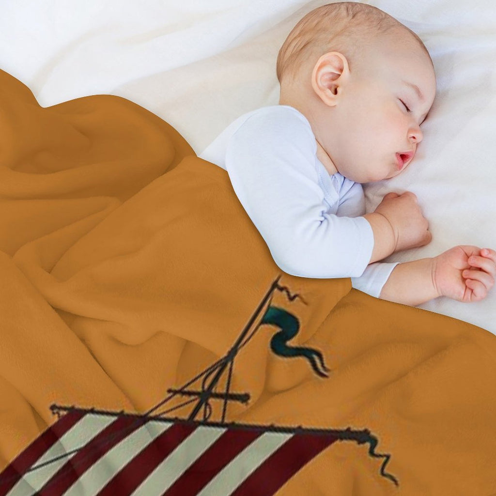 Vikings Comfort Throw Blanket