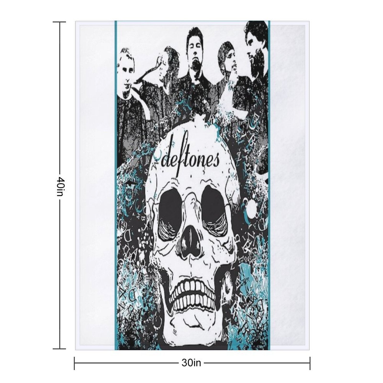 Alternative Metal Band Comfort Throw Blanket