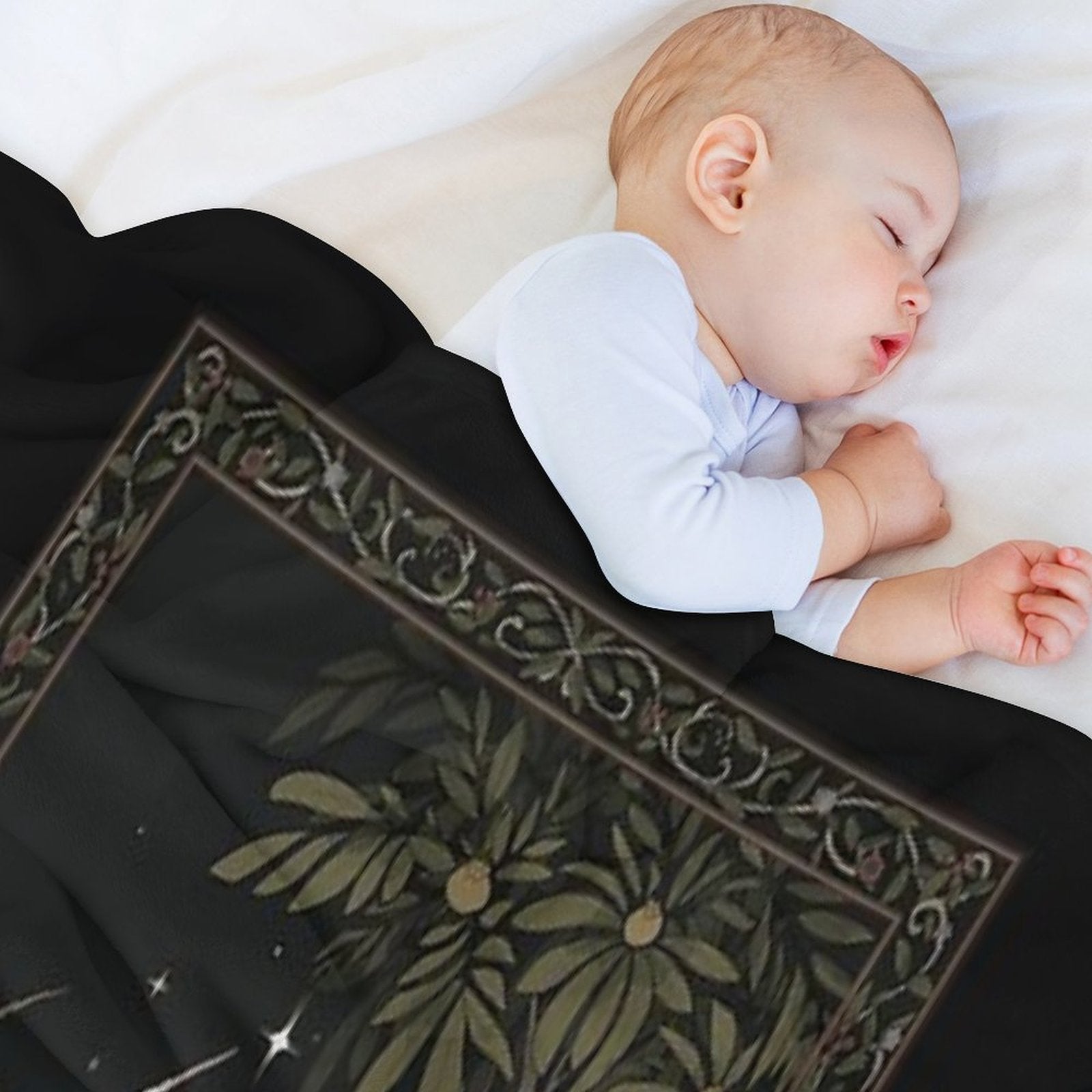 Unicorn Out of Captivity Sustainable Throw Blanket