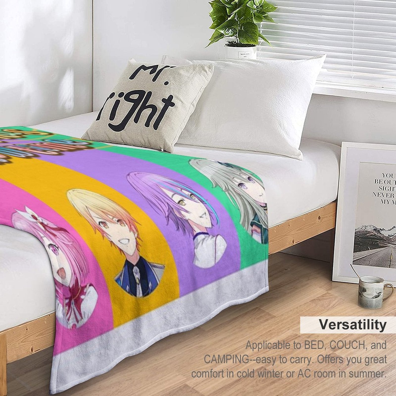 Project Sekai - Wonderlands X Showtime Compact Throw Blanket