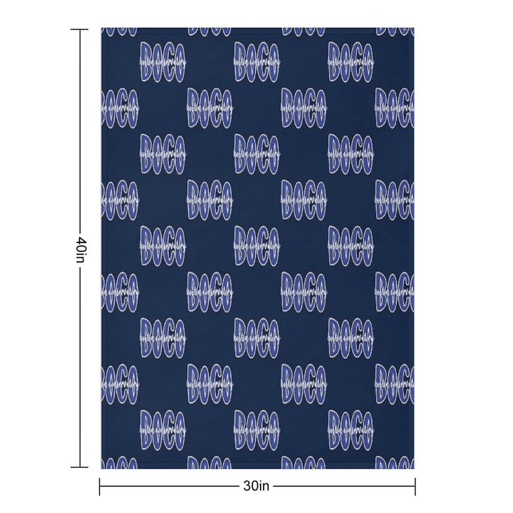 BOCO - Boston Conservatory Velvety-soft Throw Blanket