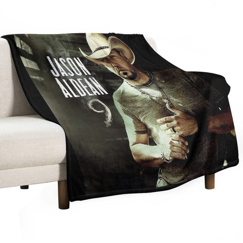 Album 9 Jason Aldean Quick-dry Throw Blanket