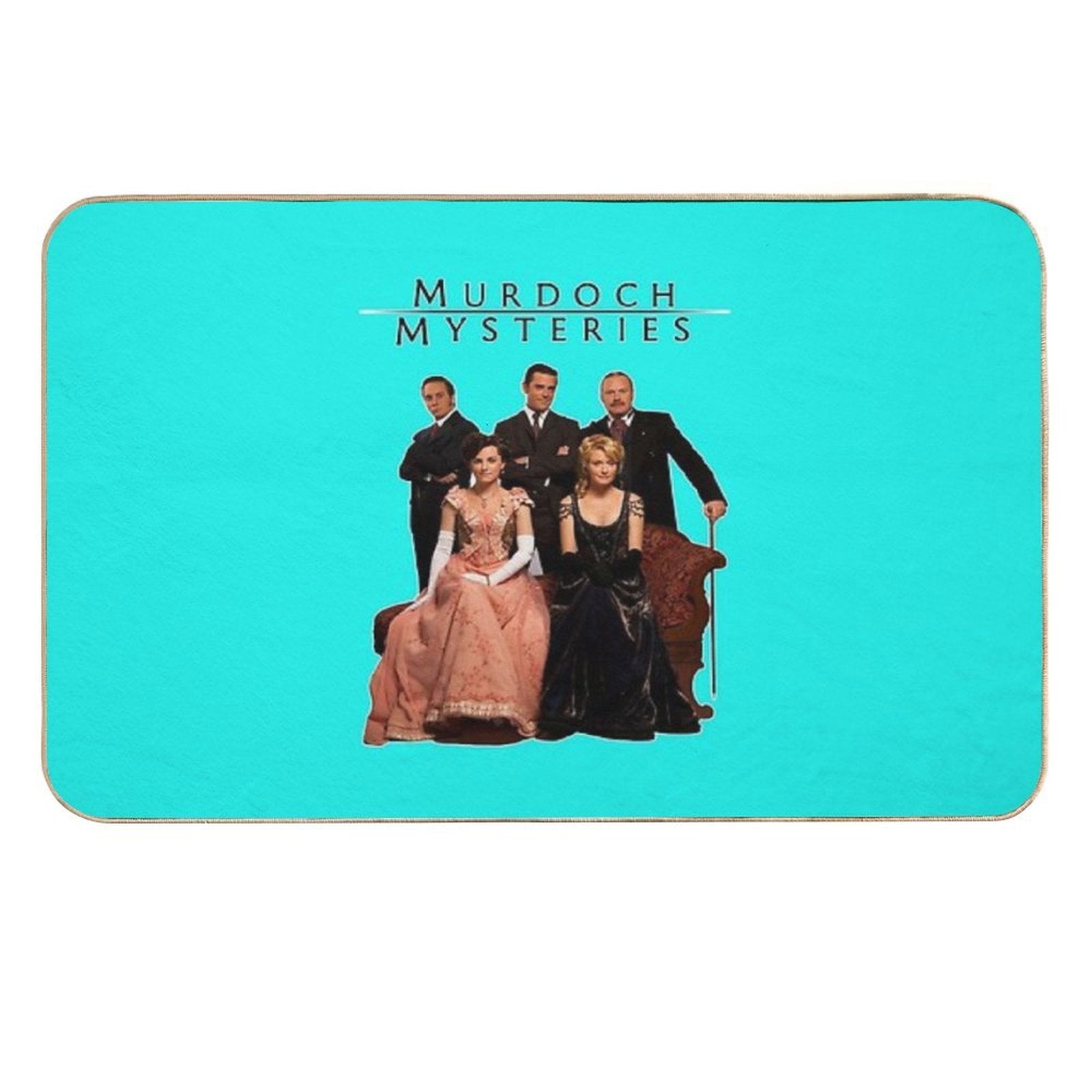 Murdoch Mysteries Design  Eco-Friendly Bath Mat