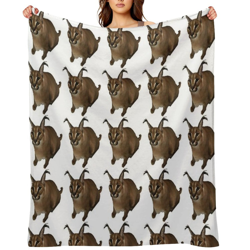 Floppa Gift-ready Throw Blanket
