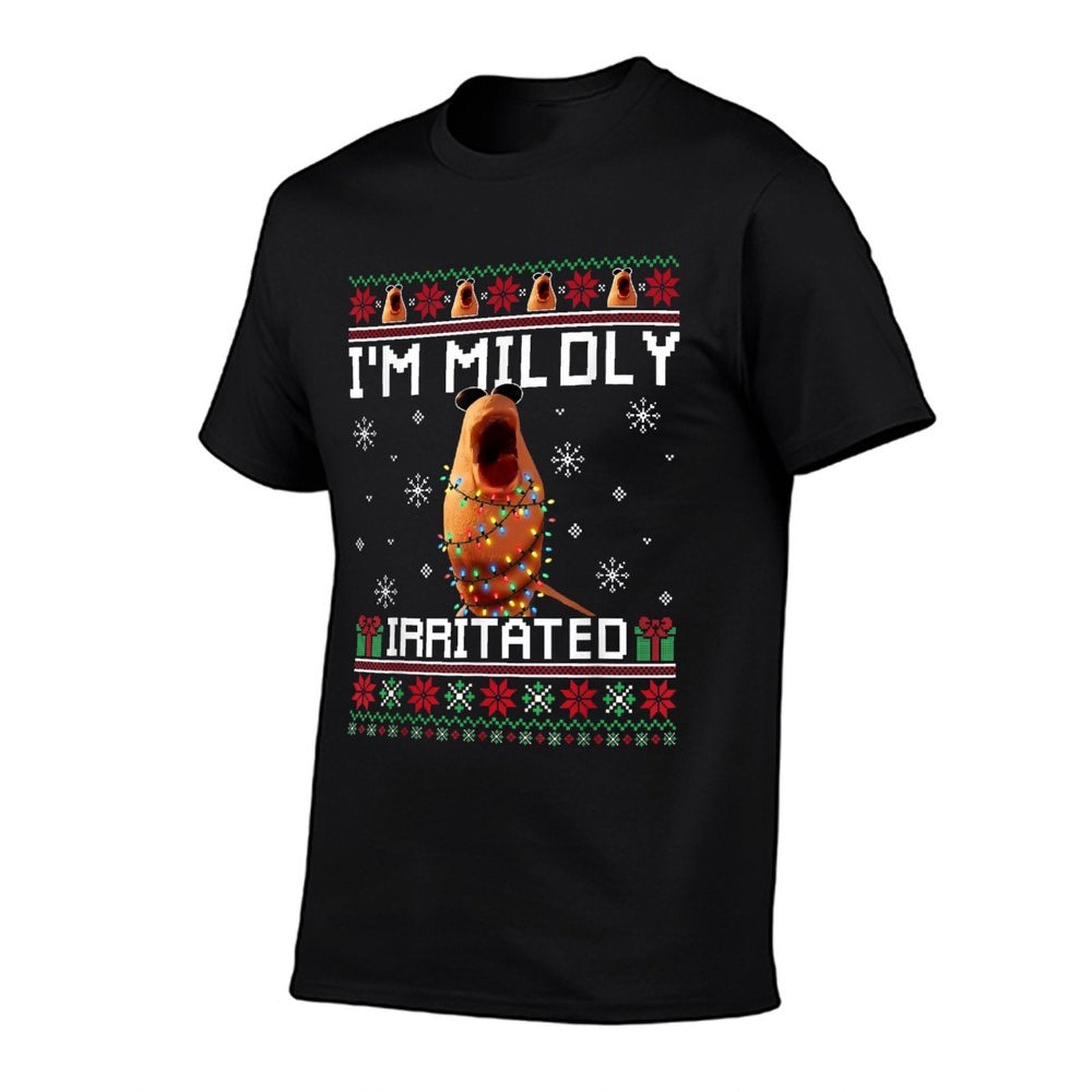 Im Mildly Irritated Marcus The Worm Christmas Funny Meme  Quick-drying T-Shirt