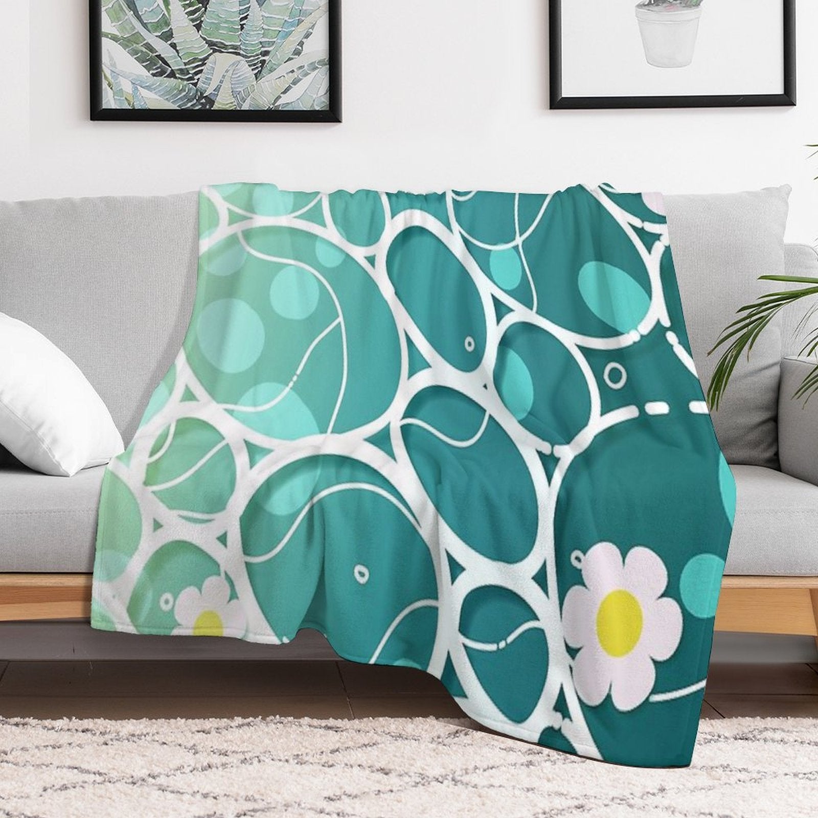 Crystalline Agwite II Easy Care Throw Blanket