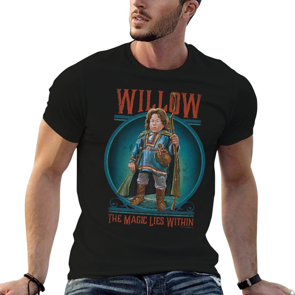 Lucasfilm Willow Movie Unlikely Hero The Magic Lies Within Premium  Oversized Silhouette T-Shirt