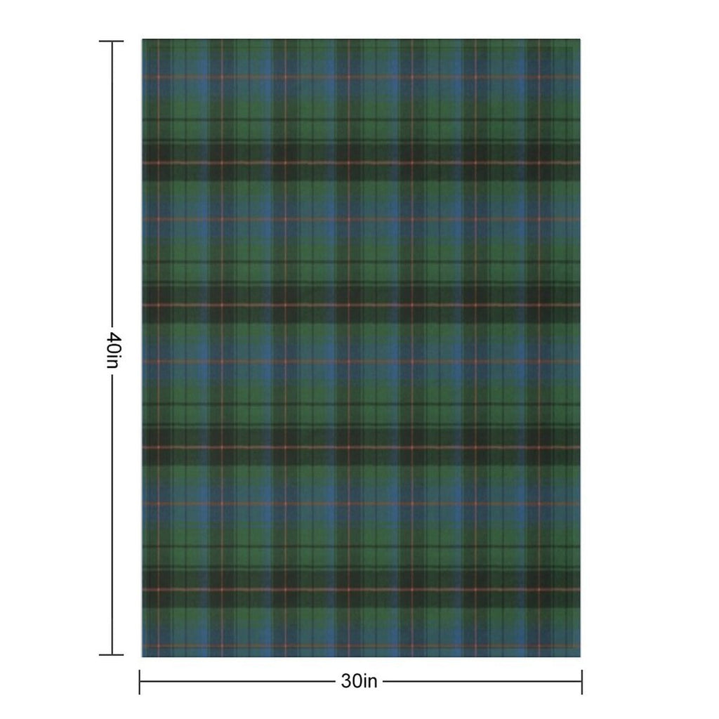 Davidson Clan Ancient Tartan Velvety-soft Throw Blanket