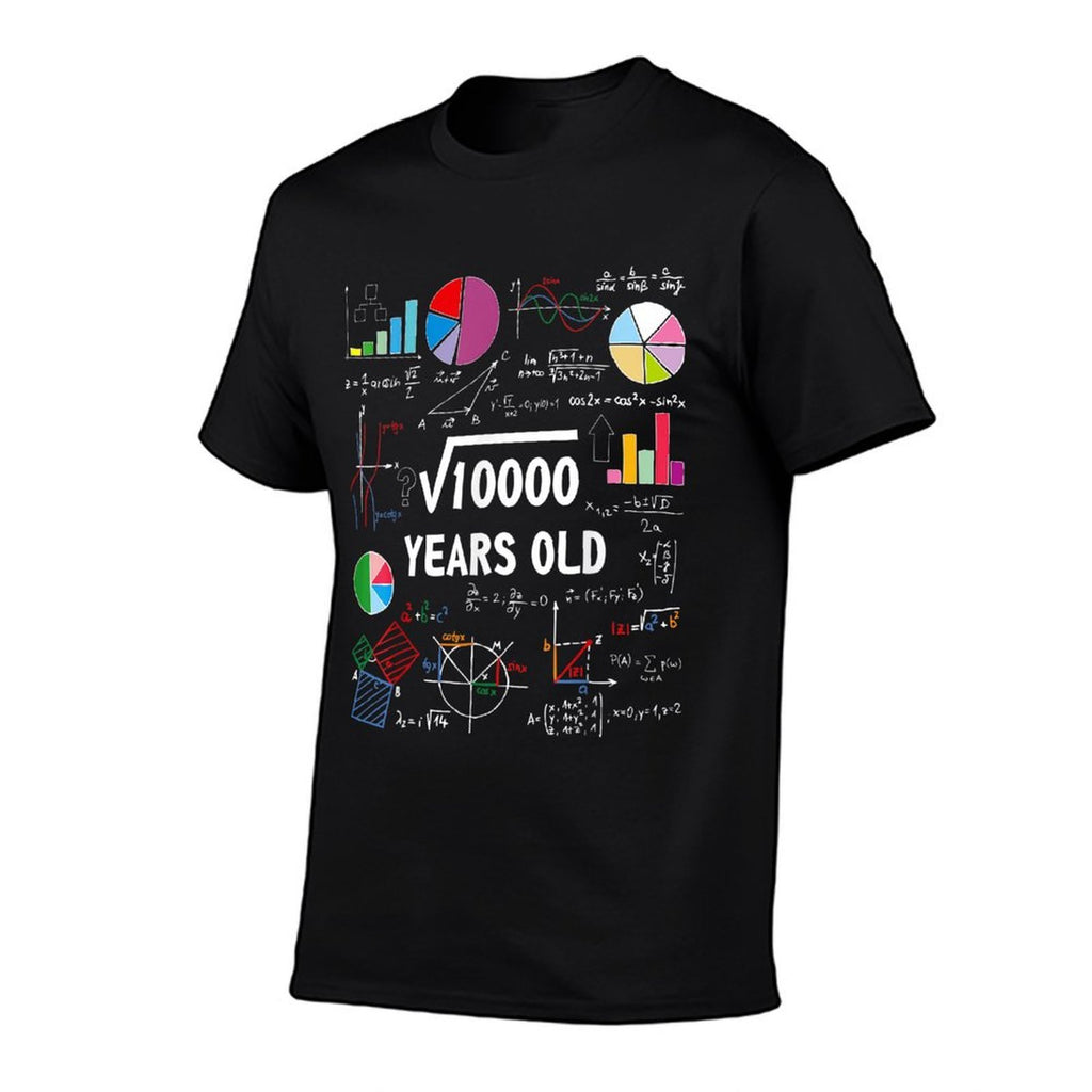 100 Year Old Grandma Square Root Of 10000 Fun 100th Birthday  Lightweight T-Shirt