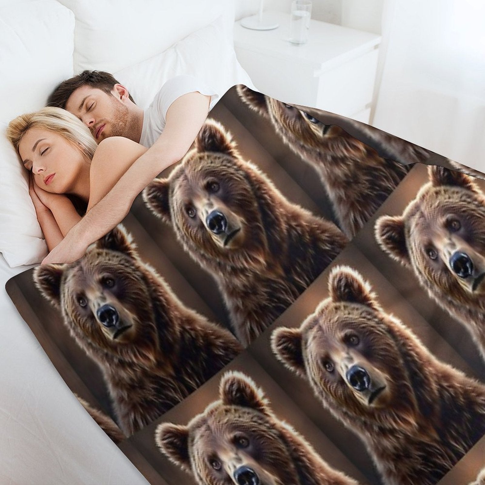 Bear Comfort Throw Blanket