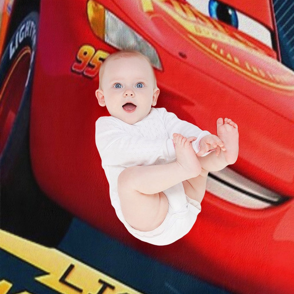 Lets Go Gaz in Car Machine-washable Throw Blanket