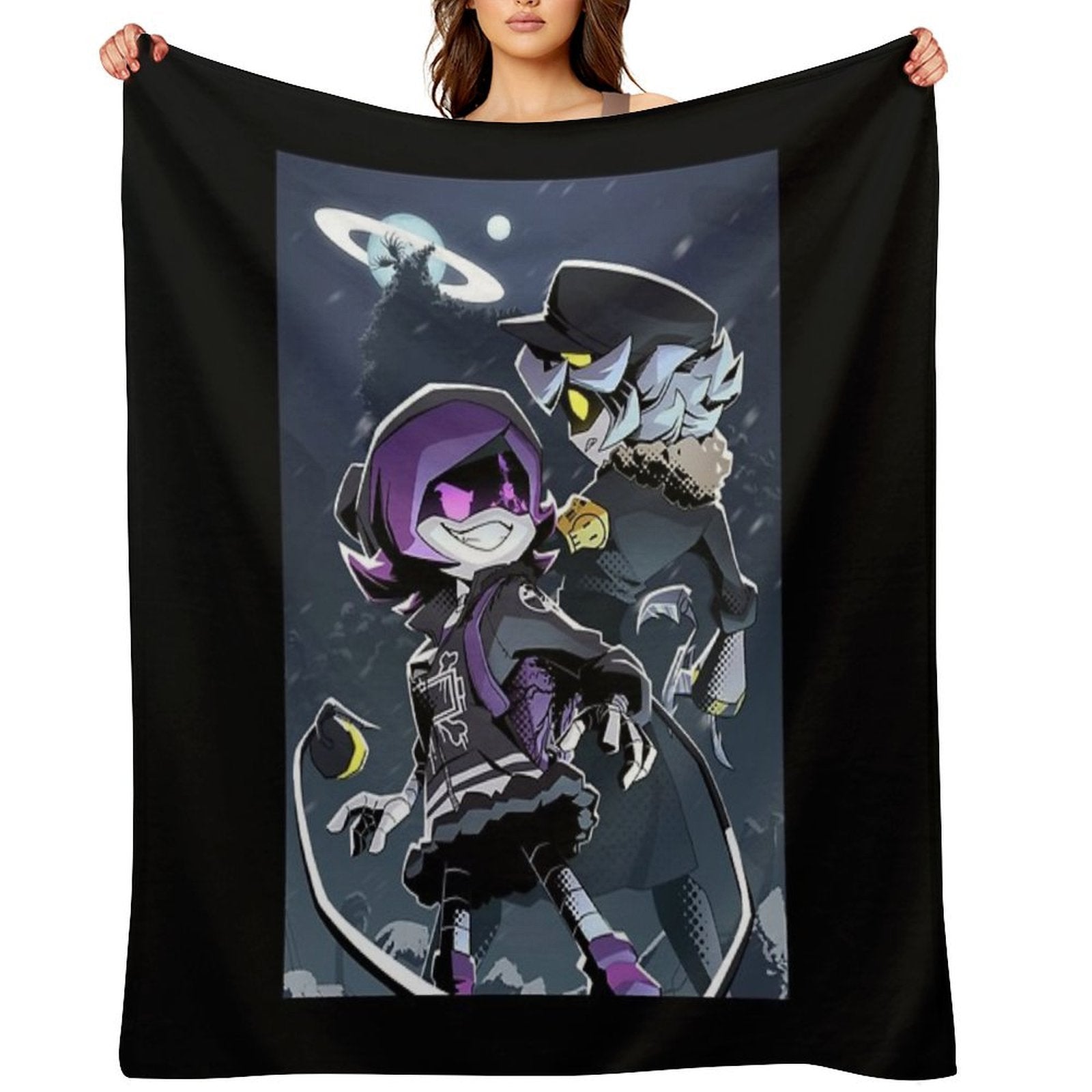 Murder Drones Anti-pilling Throw Blanket