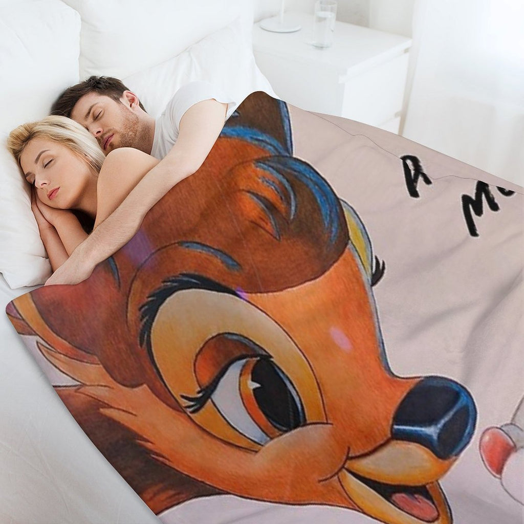 Bambi And Thumper Gift-ready Throw Blanket