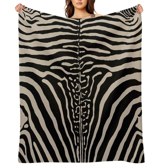 Zebra Stripes Zebra Print Gift-ready Throw Blanket