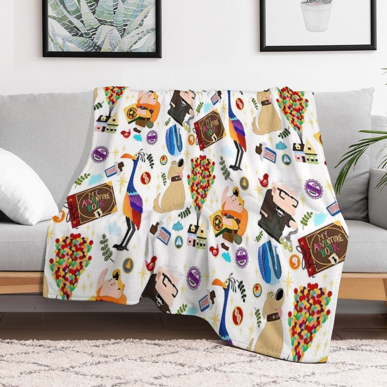 Adventure Is Out There! All-season Throw Blanket