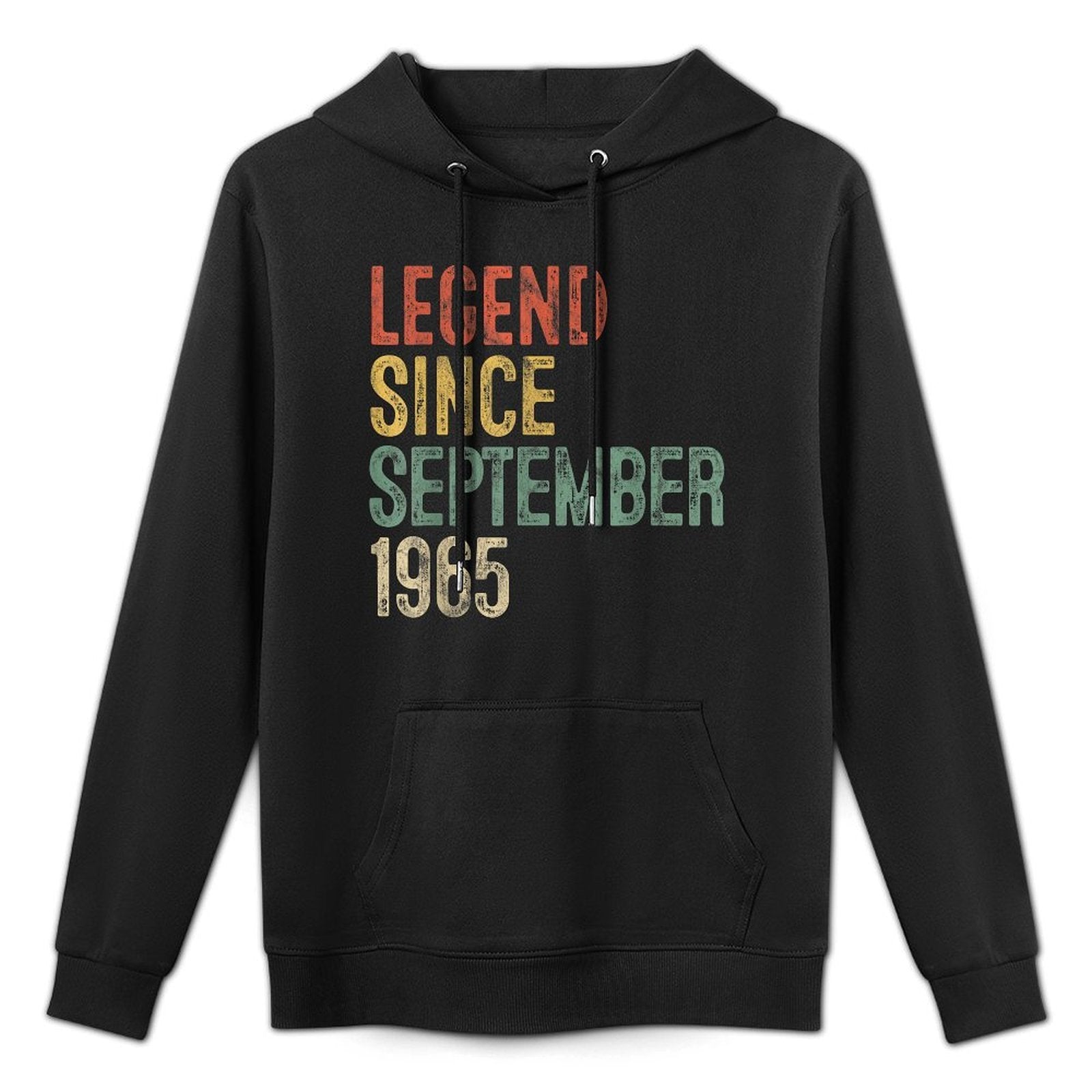 Legend 1965 60th Birthday Gifts for Men Women 60 Year Old Machine Washable Hoodie