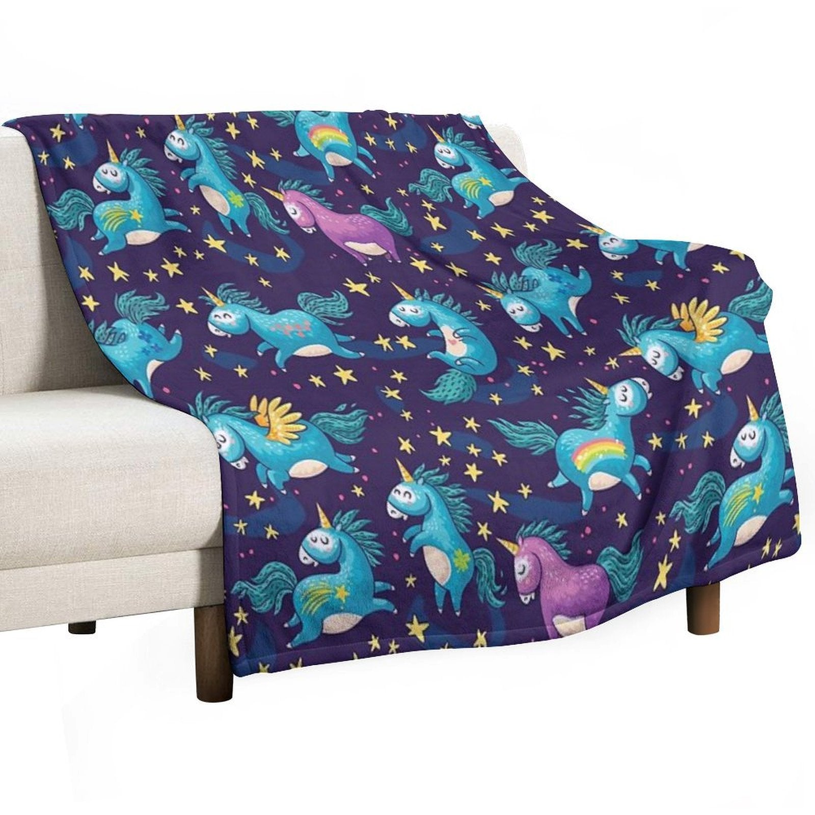 I Believe in Magic Eco-conscious Throw Blanket