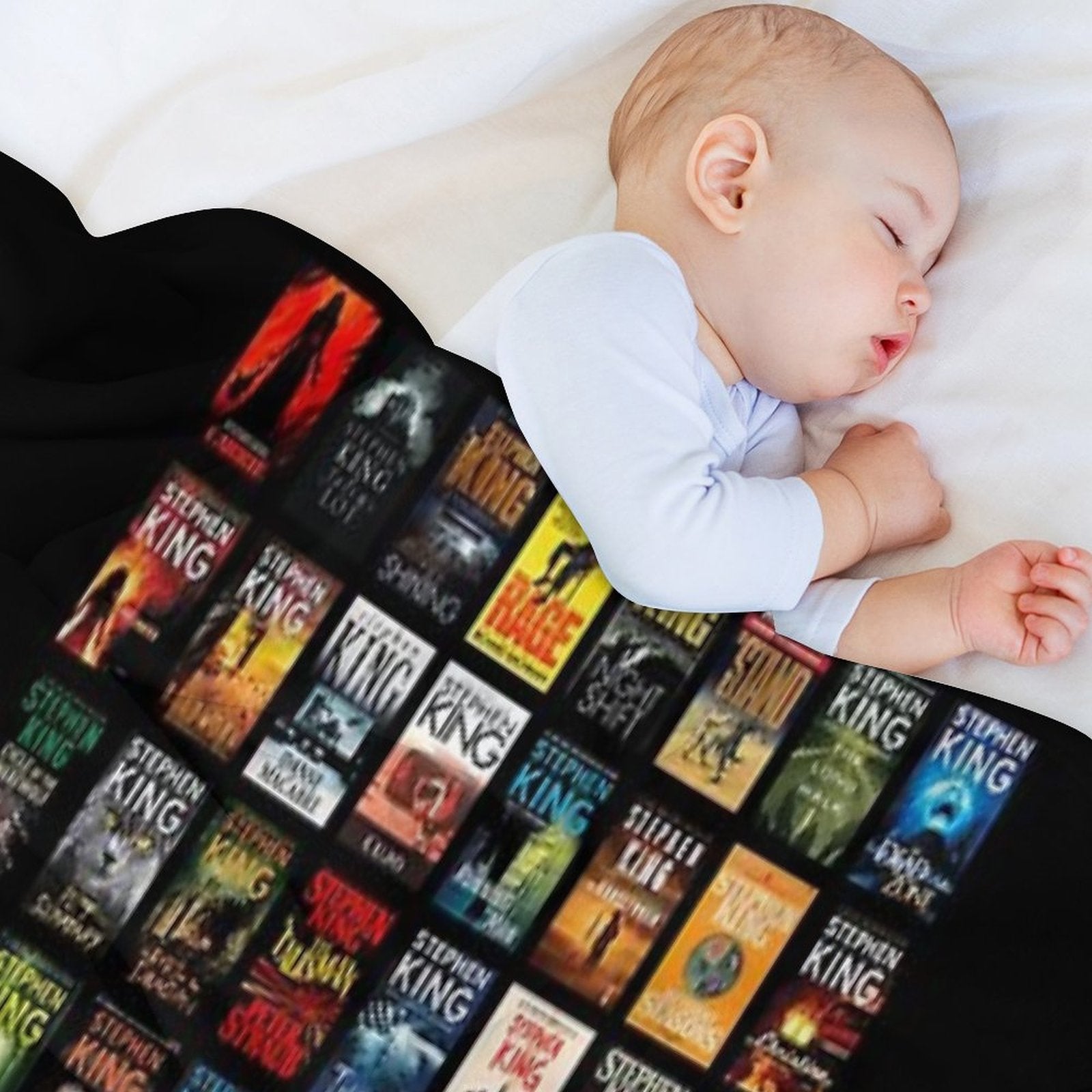 Complete Works of Stephen King Plush Throw Blanket
