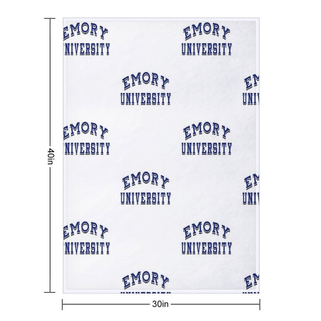 Emory University Lightweight Throw Blanket